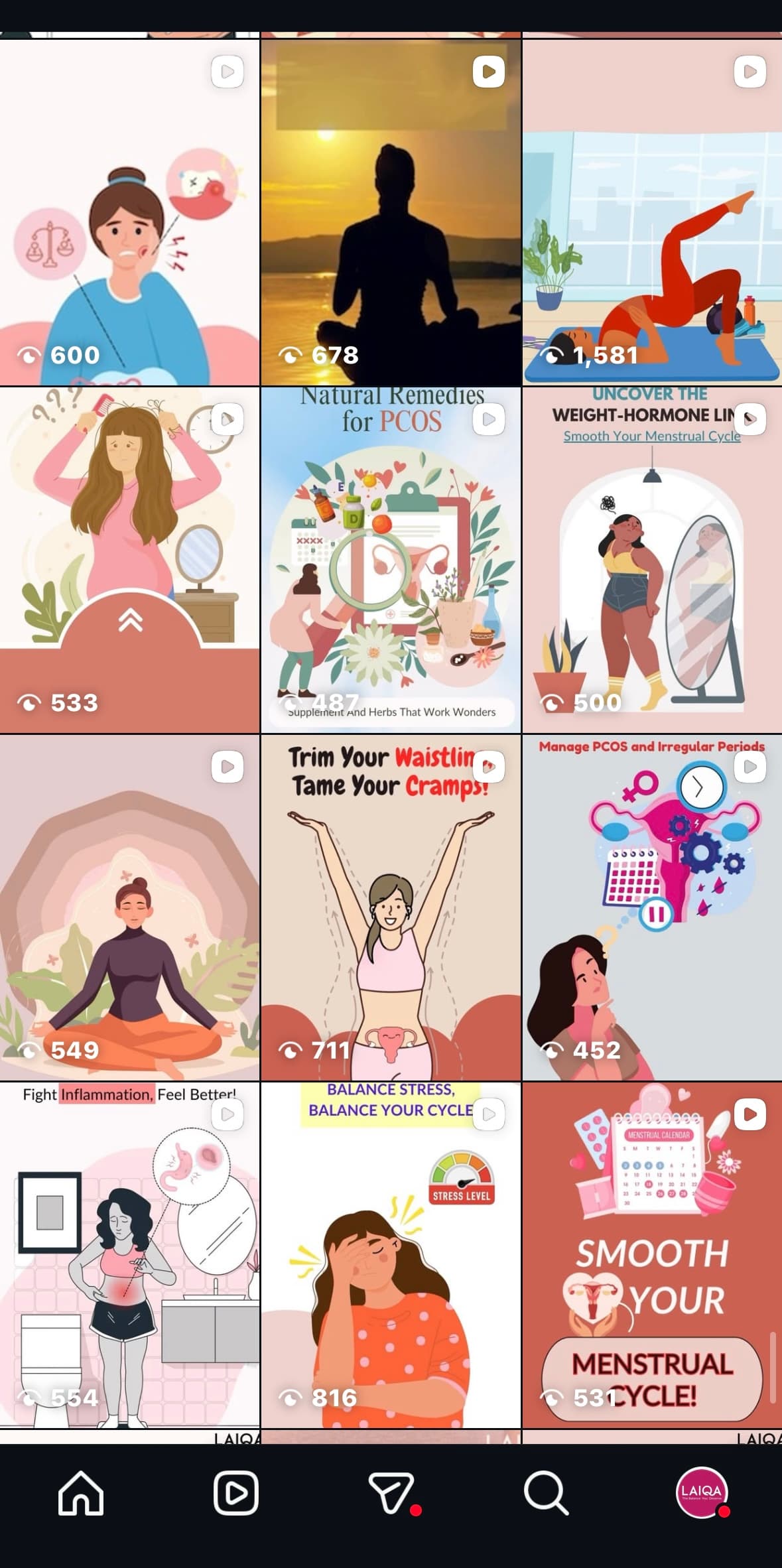 Before Instagram Feed Screenshot